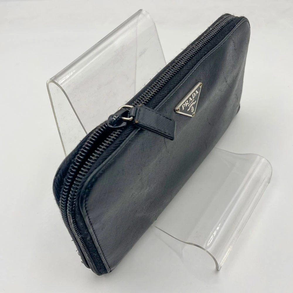 PRADA財布ファスナースライダー修理後の画像