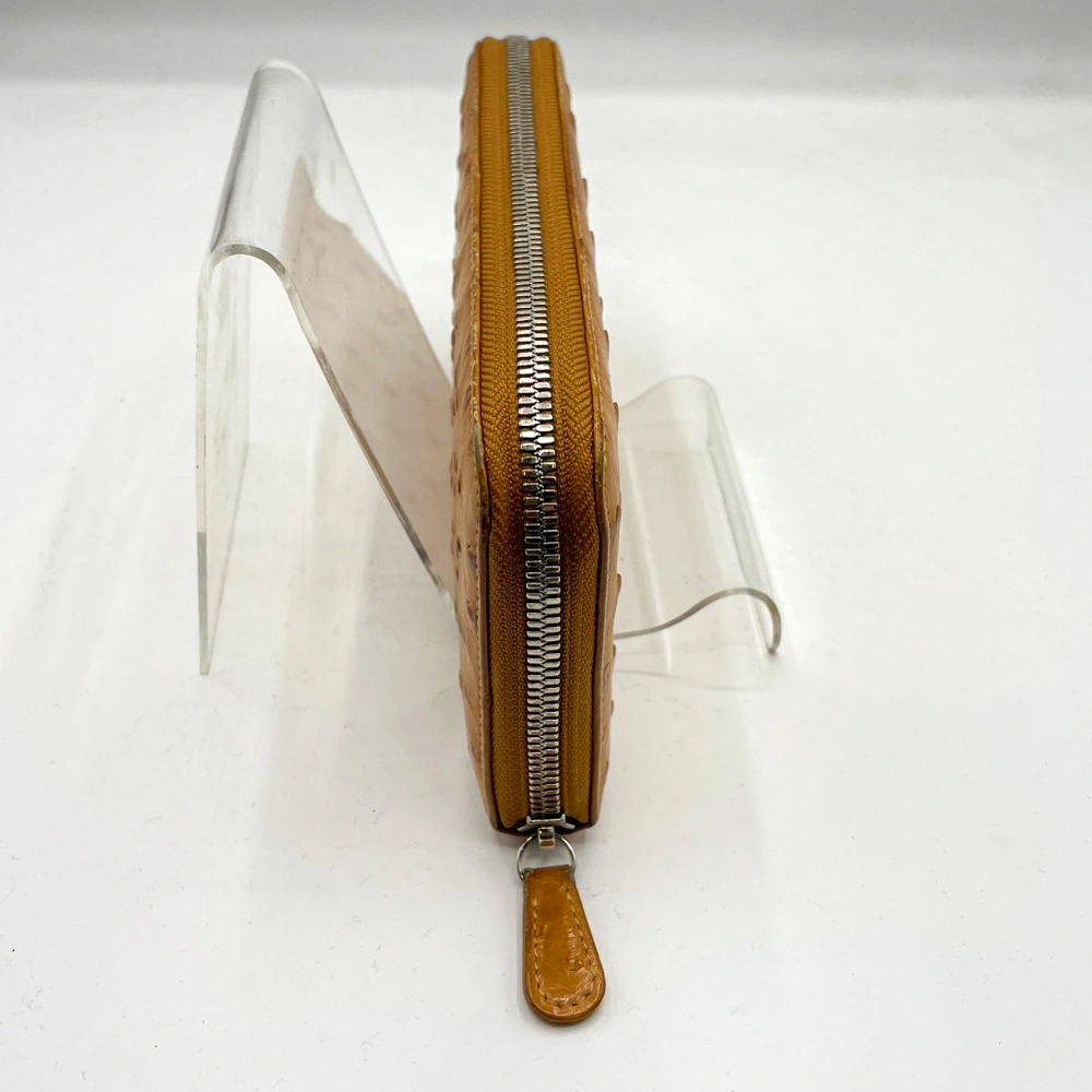 オーストリッチ財布ファスナースライダー修理後の画像