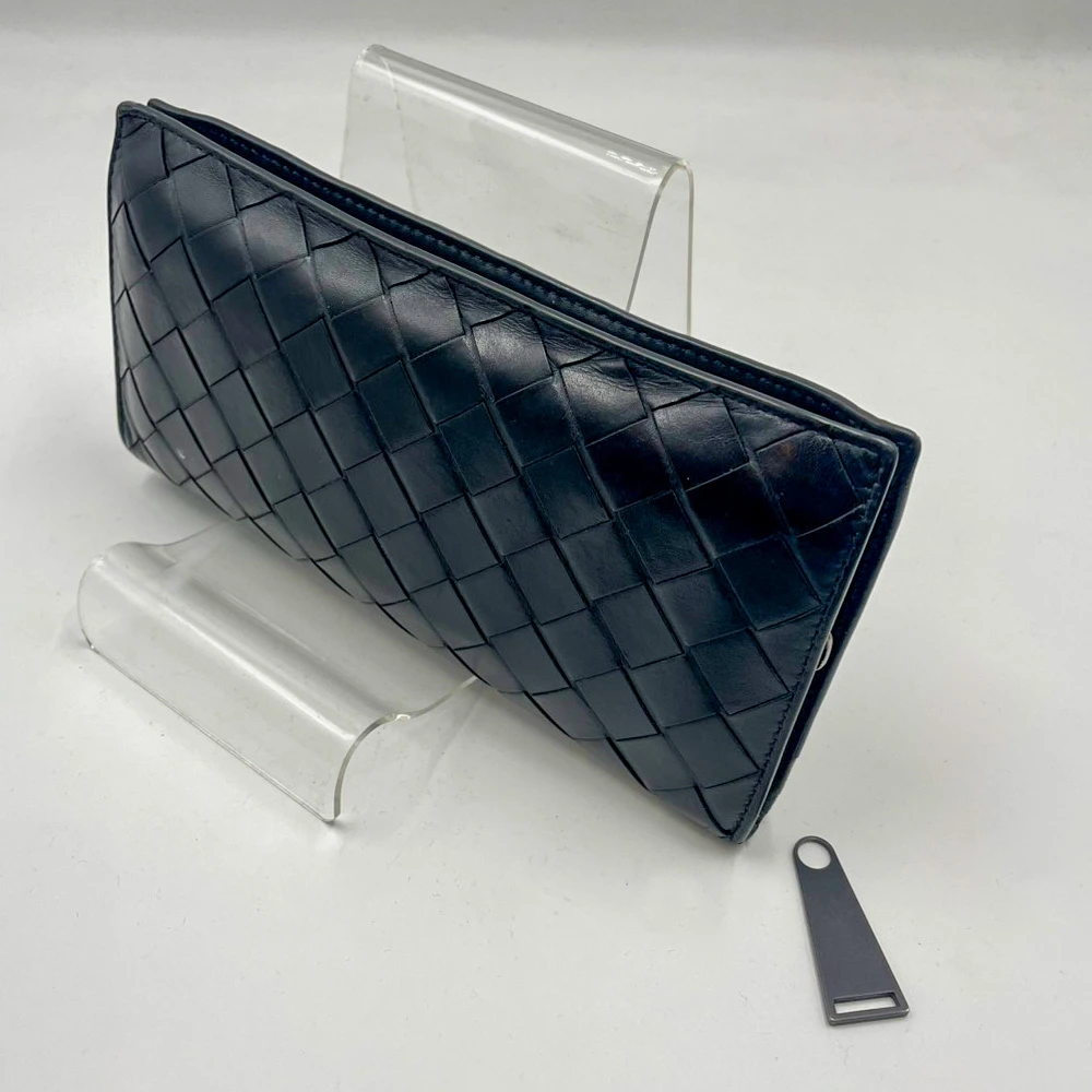 BOTTEGA VENETA財布ファスナースライダー修理前の画像