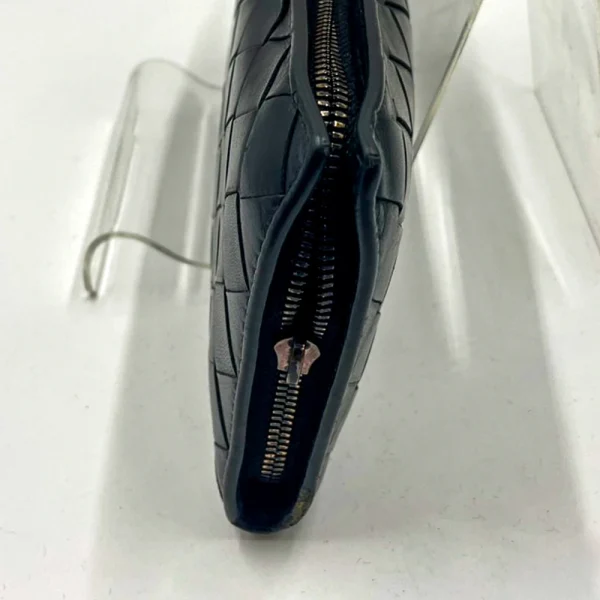 BOTTEGA VENETA財布ファスナースライダー修理前の拡大画像