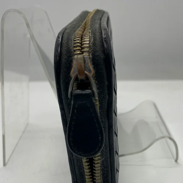 BOTTEGA VENETA財布ファスナースライダー修理前の拡大画像