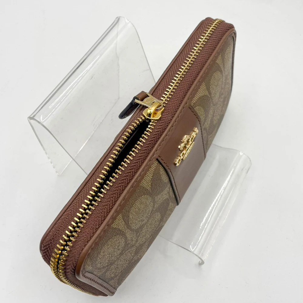 COACH財布ファスナースライダー修理後の全体画像
