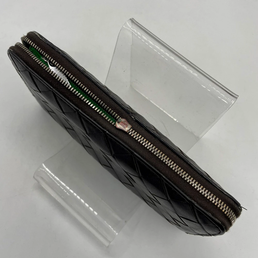 BOTTEGA VENETA財布ファスナースライダー修理前の全体画像