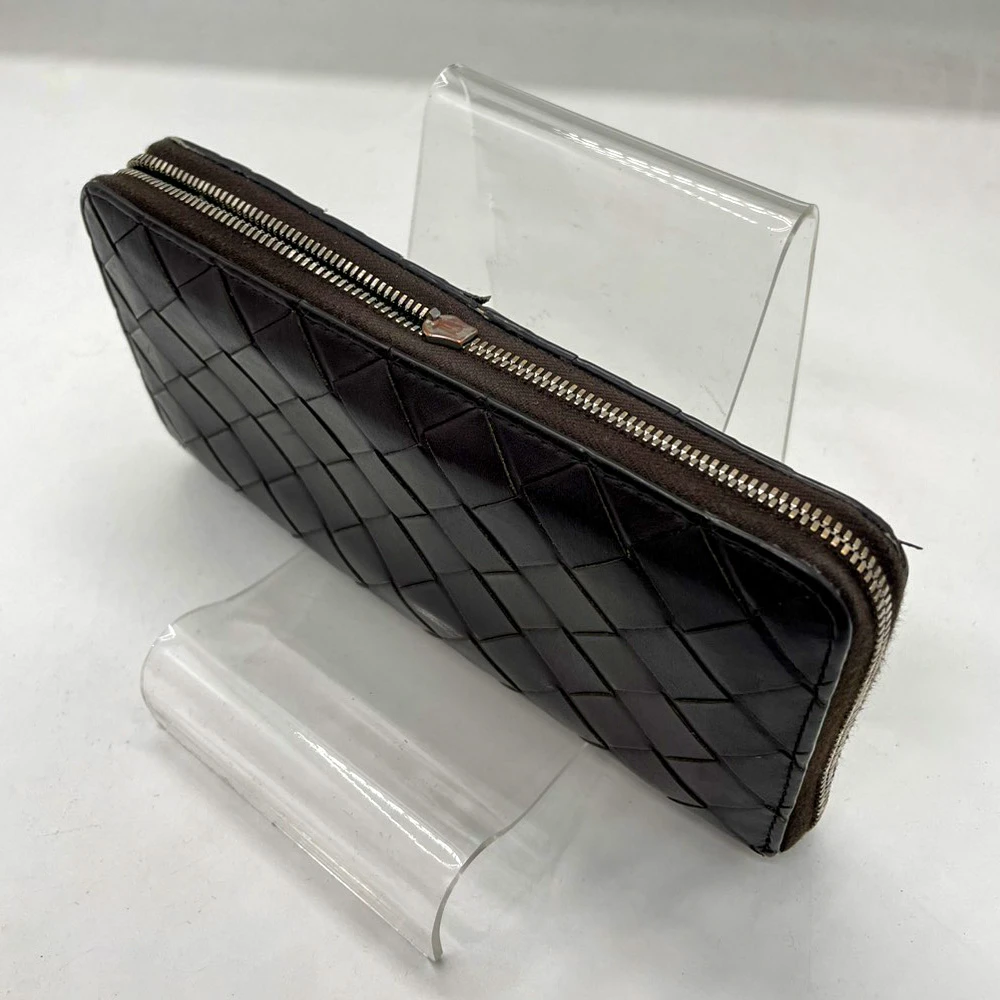 BOTTEGA VENETA財布ファスナースライダー修理前の画像