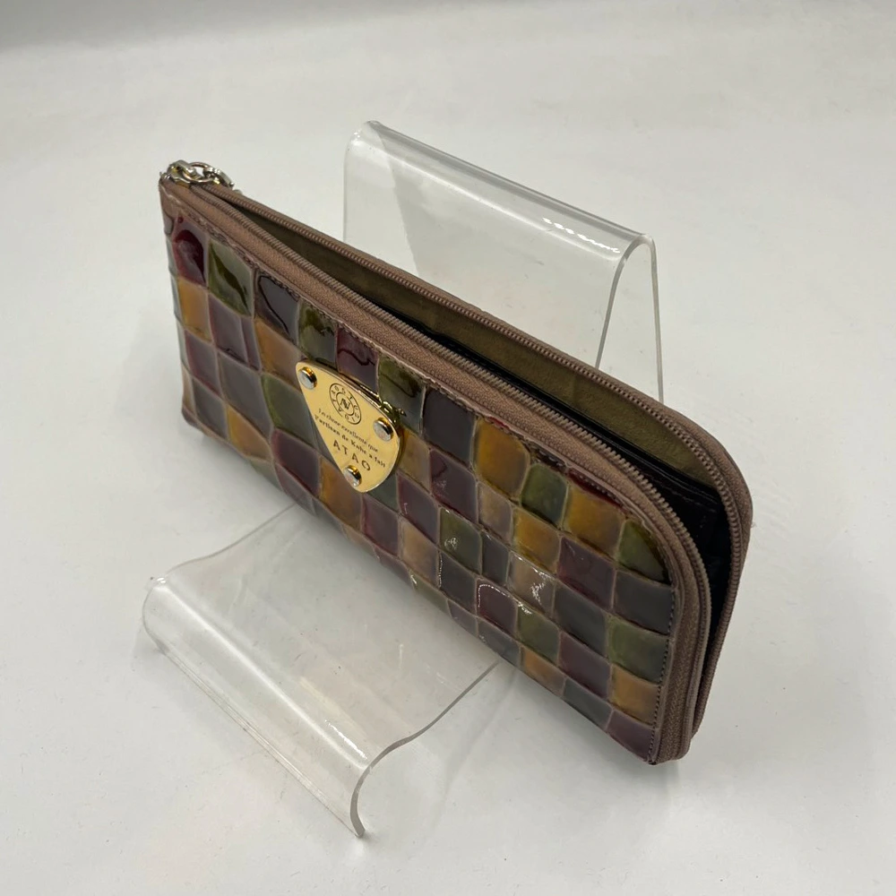 ATAO財布ファスナースライダー修理前の画像