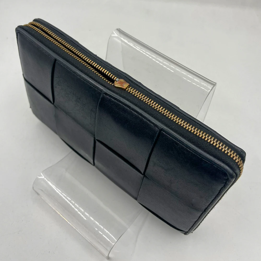 BOTTEGA VENETA財布ファスナースライダー修理前の全体画像