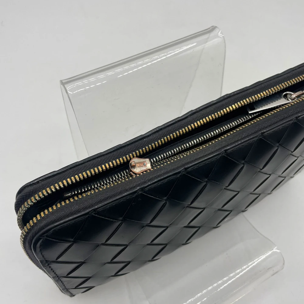 BOTTEGA VENETA財布ファスナースライダー修理前の全体画像